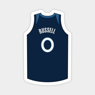 D'Angelo Russell Minnesota Jersey Qiangy Magnet