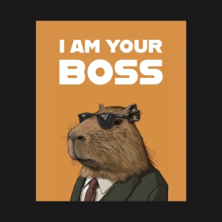 Capybara I am your Boss T-Shirt