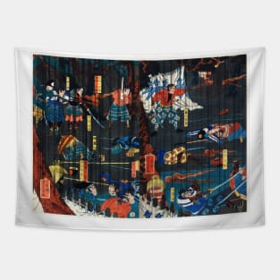 japanese art Tapestry