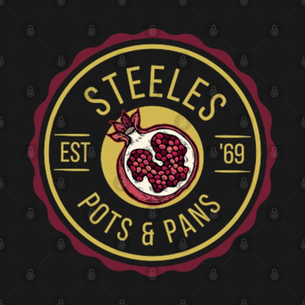 STEELES POTS AND PANS, Pomegranate by DarkStile