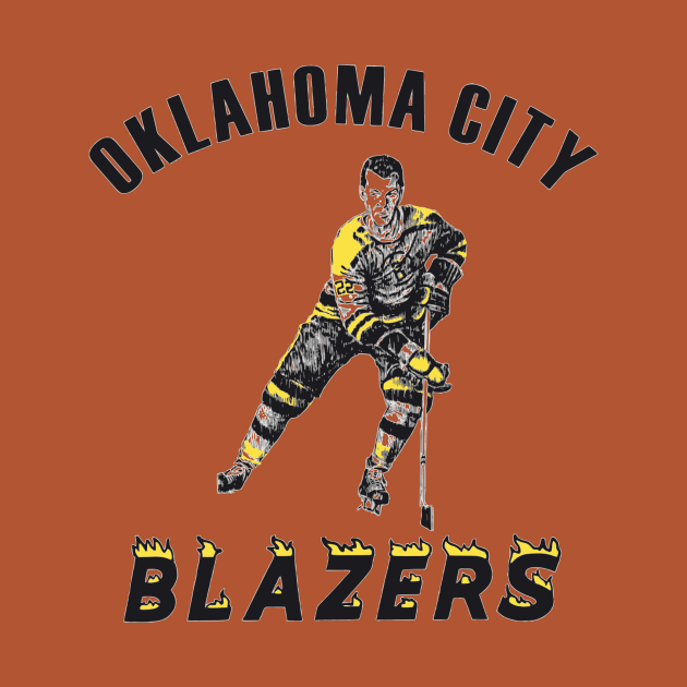 1967 Oklahoma City Blazers by Throwback Hockey