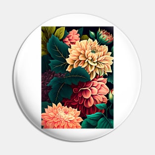 Botanical Flowers #08 Pin