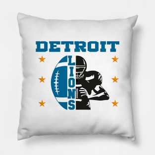 Detroit Lion Pillow