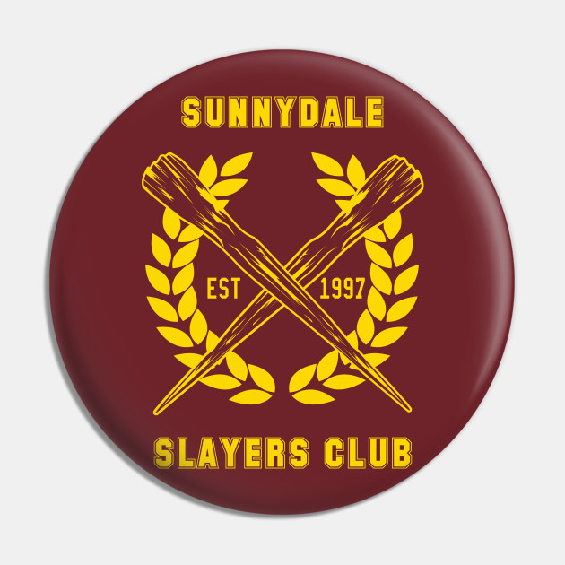 Wallpaper Sunnydale Slayers Club Buffy Pin Teepublic For iPhone