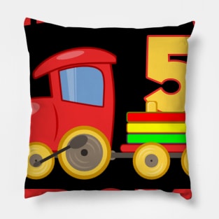 Kids Boys 5th Birthday Pillow