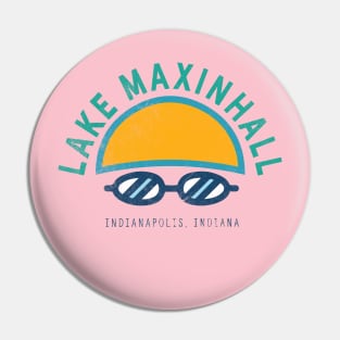 Lake Maxinhall Goggled Pin