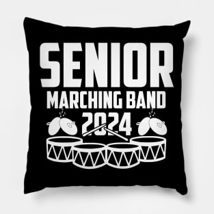 2024 Senior Snare Drum Class of 2024 Marching Band Drumline Pillow