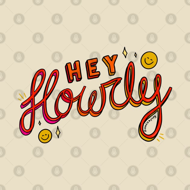 Hey Howdy by Doodle by Meg