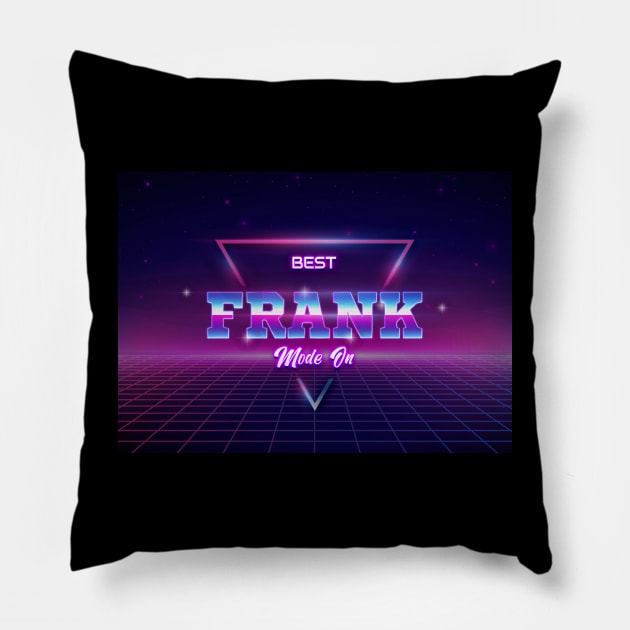 Best Frank Name Pillow by My Artsam