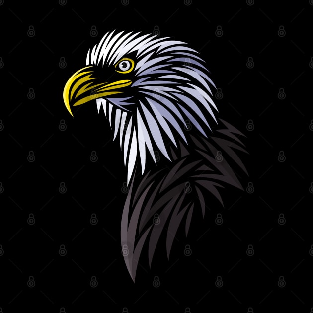 Tribal eagle by albertocubatas