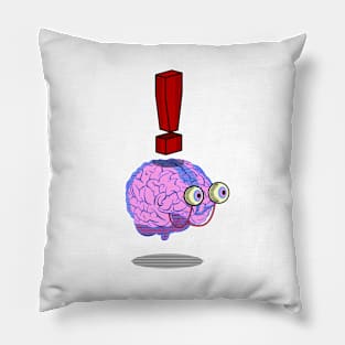 Surprised brain Pillow