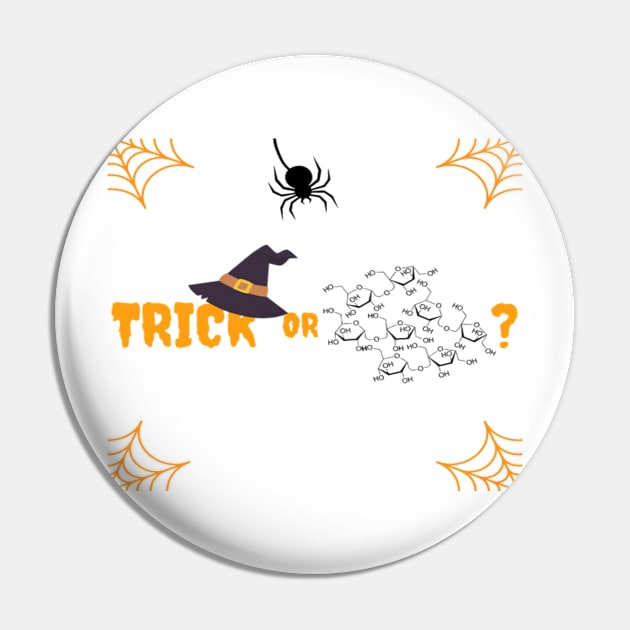 trick or treat- Chemistry Pin by DPASP