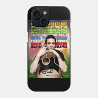 Johnny Cash Inspirational Quote Phone Case