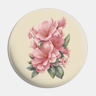 Azalea Flower Pin