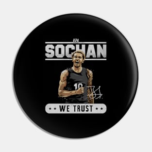 Jeremy Sochan San Antonio Trust Pin