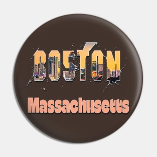 Boston Massachusetts Pin