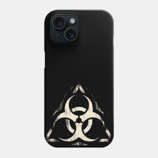 Grunge Biohazard Warning: Keep Out! Phone Case