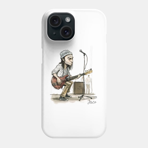 Jaco Pastorius •• Phone Case by unknown_pleasures