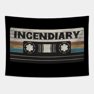 Incendiary Mix Tape Tapestry