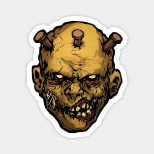 zombie face Magnet