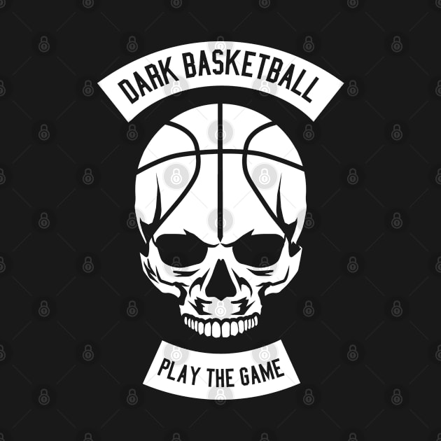 Dark Basketball by Hudkins