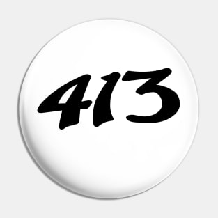 413-Rock-Number Only Pin