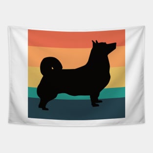 Vintage Sunset Swedish Vallhund Dog Owner Gift Tapestry