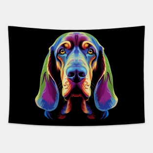 Bloodhound Dog Pop Art Tapestry