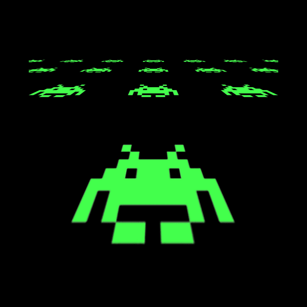 Retro Invaders by Shezika