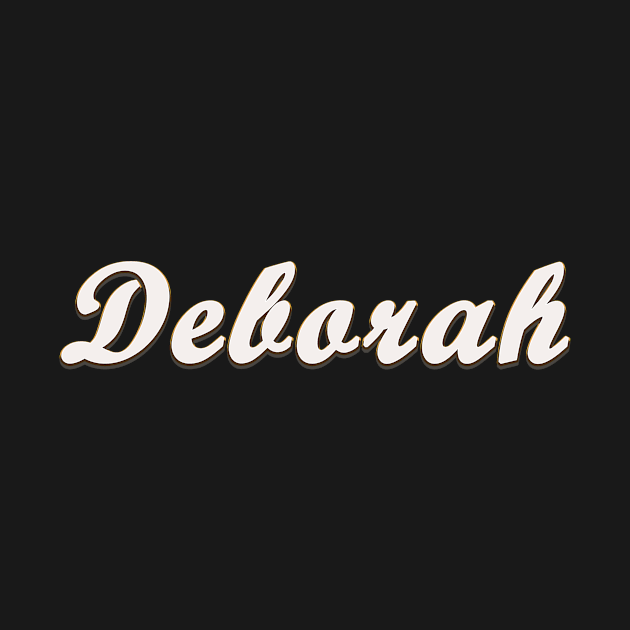 Deborah Female First Name Gift T Shirt by gdimido