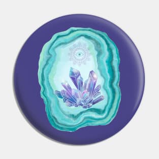 Crystal Clear Insight Pin