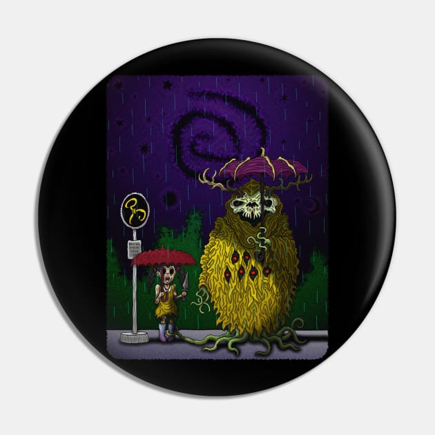 My Neighbor in Carcosa Pin by azhmodai