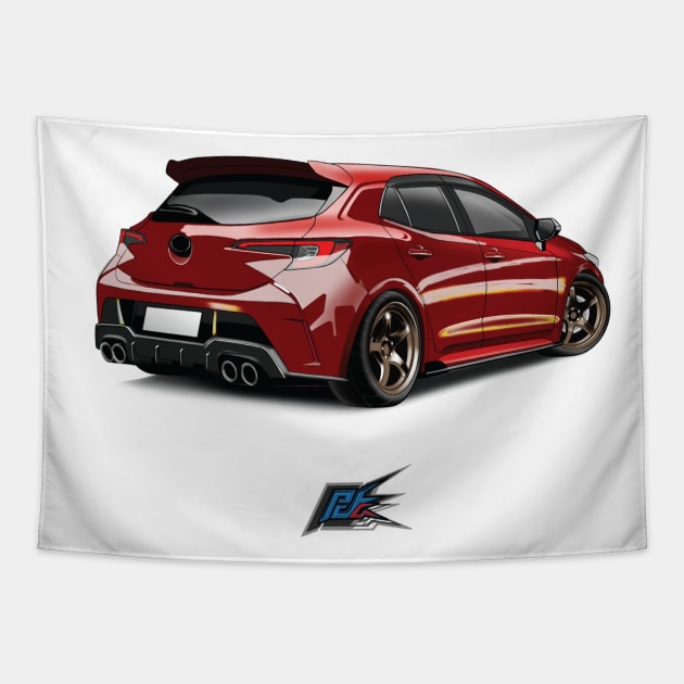 corolla altis hatch Tapestry by naquash