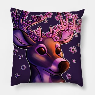 Forget Me Not in Pink Pillow