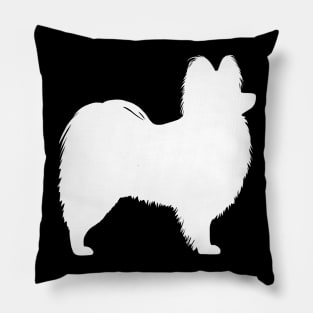 Papillon Silhouette(s) Pillow