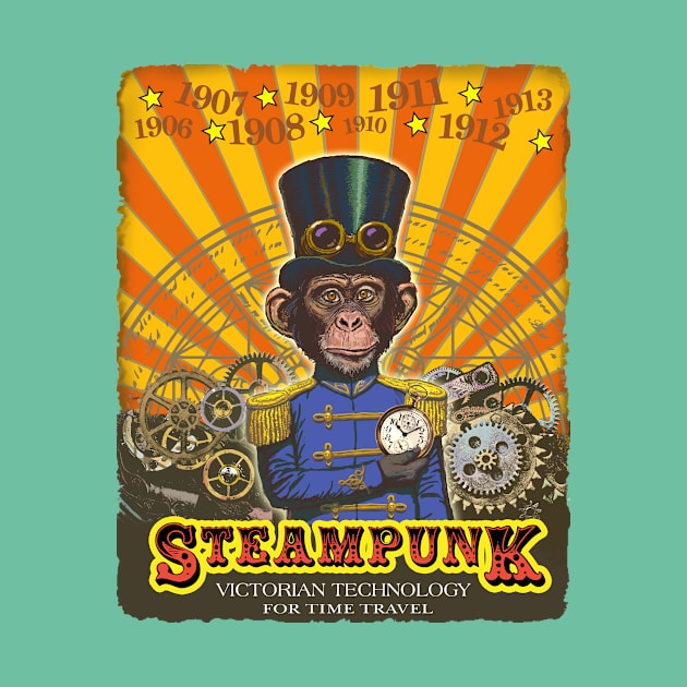 Steampunk by Lizarius4tees