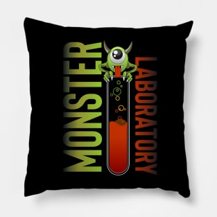 Monster Laboratory Pillow