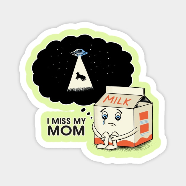 I miss mom Magnet by coffeeman