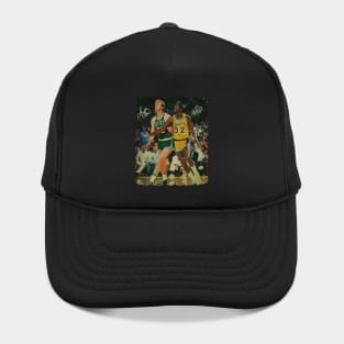 Larry Bird vs Magic Johnson Hat