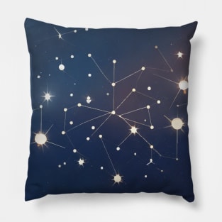 Guiding Stars - Celebrating the Cosmic Connections of Constellations Pillow