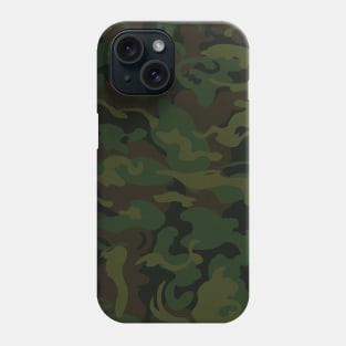 Green Camouflage Pattern Phone Case