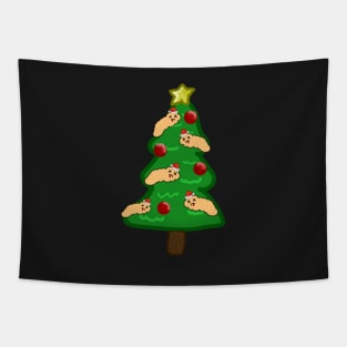 Pancreas Christmas Tree Tapestry