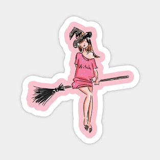 CUTE WITCH Magnet