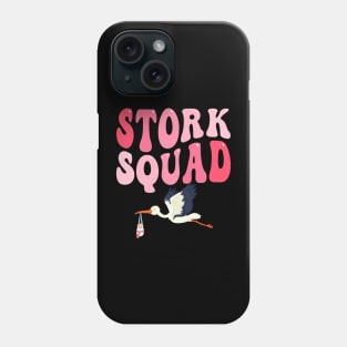 Stork Squad Nurse Labor and Delivery Nurse Vintage LD Nurse Phone Case