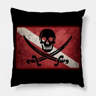 Scuba diving t-shirt designs Pillow