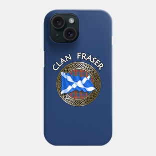 Clan Fraser Crest & Tartan Knot Phone Case