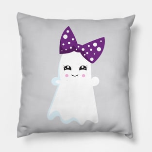 Halloween, Ghost, Ribbon, Bow, Trick Or Treat, Boo Pillow