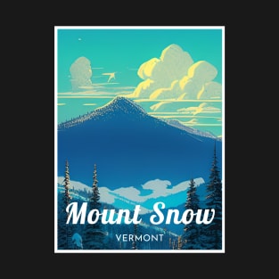 Mount Snow Vermont United States ski T-Shirt