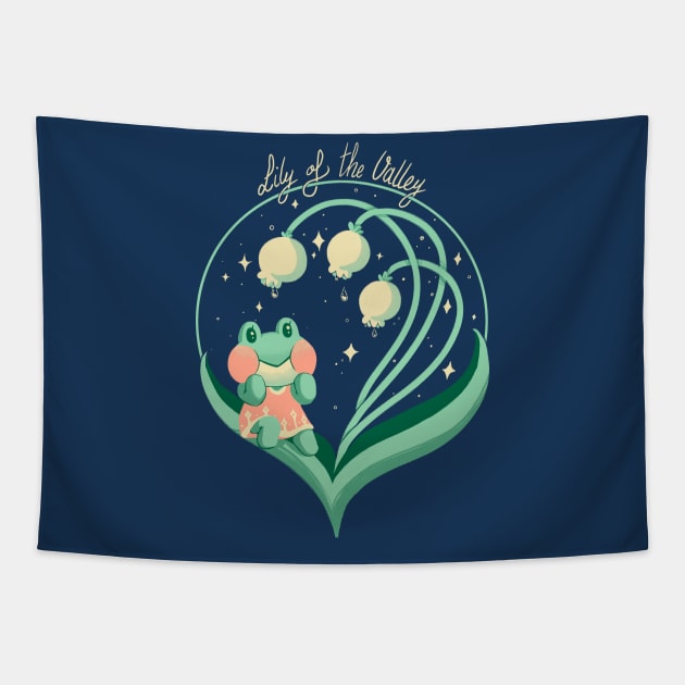 Lily of the Valley Tapestry by TheTeenosaur