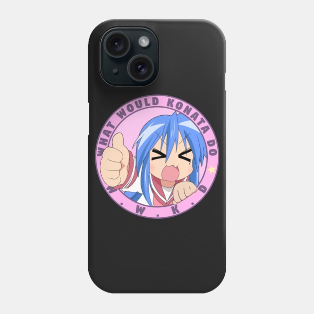 What would Konata do? (thumbs up) Phone Case by MGscience